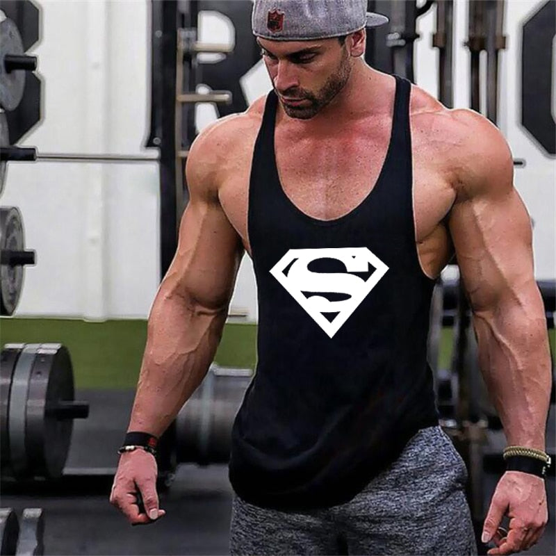 Bodybuilding stringer tank top