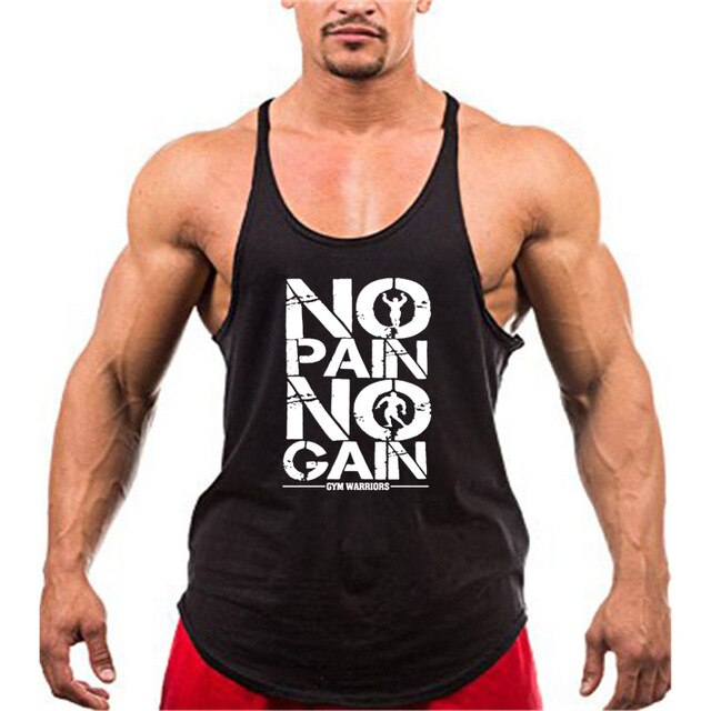 Bodybuilding stringer tank top