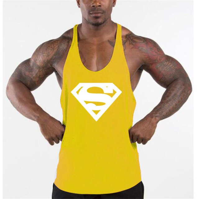 Bodybuilding stringer tank top