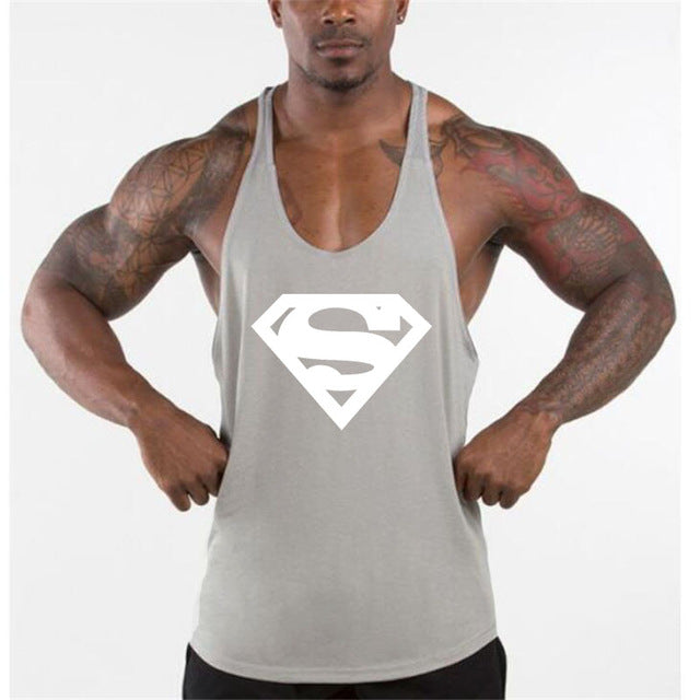 Bodybuilding stringer tank top