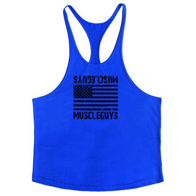 Bodybuilding stringer tank top