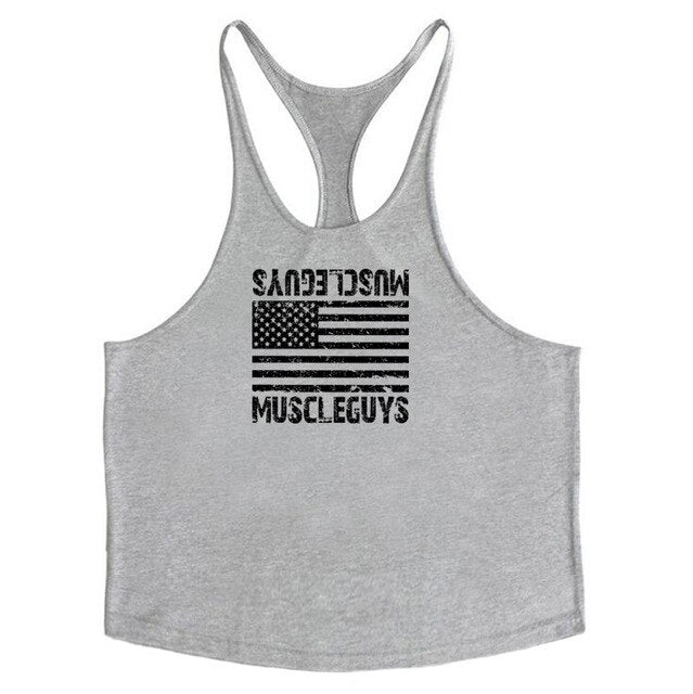 Bodybuilding stringer tank top