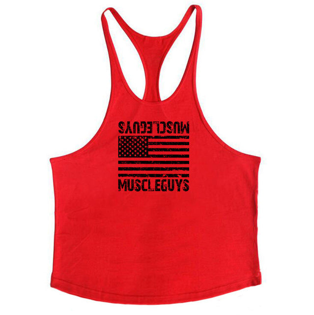 Bodybuilding stringer tank top