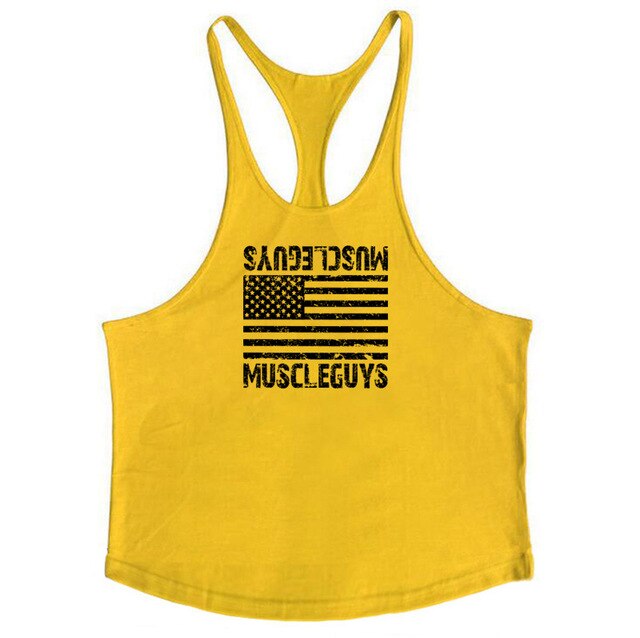 Bodybuilding stringer tank top