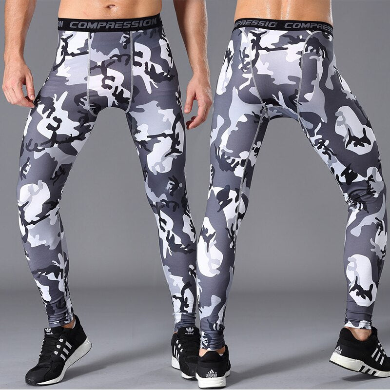 Fitness Pants Camouflaged