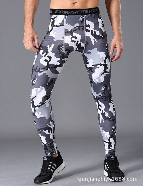 Fitness Pants Camouflaged